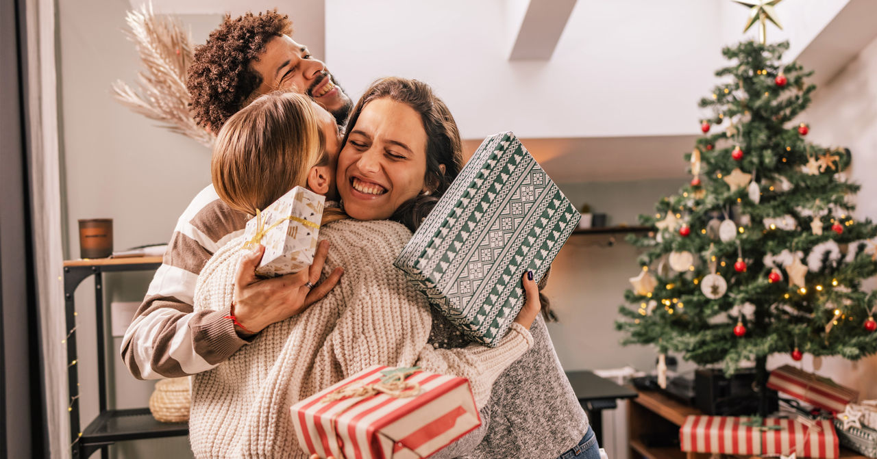 Famiglia a Natale